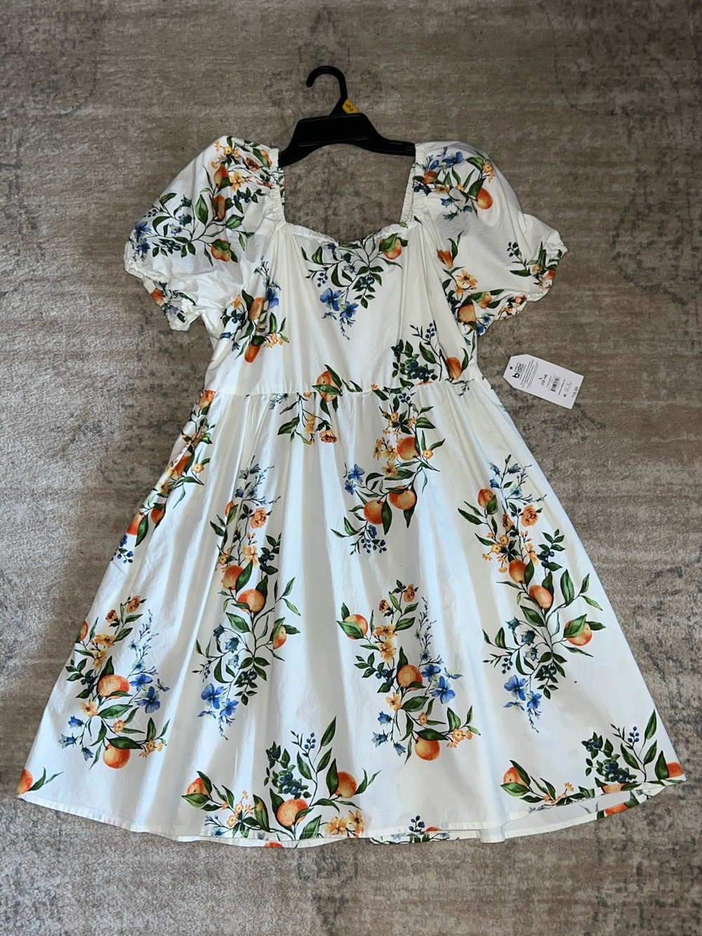 Time and Tru Women's and Women's Tie Back Mini Dress Size Large (12-14)